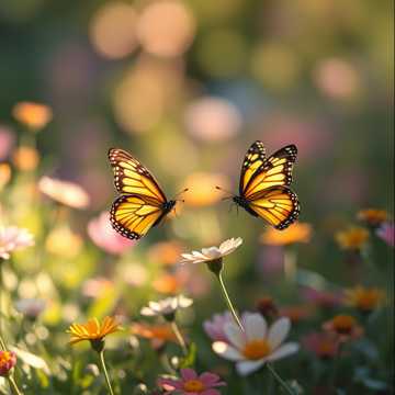 Two Butterflies
