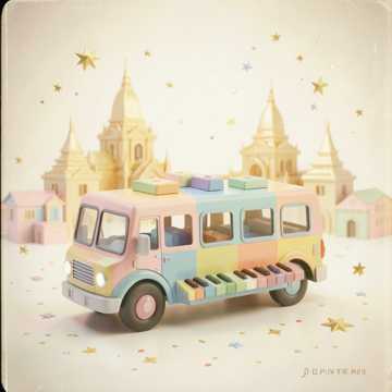Wheels on the bus - Oye Happy x Melodia