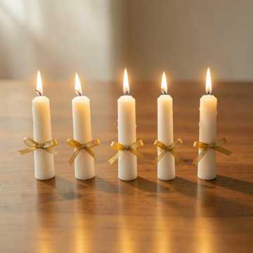 Anishka's eight candles